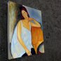 Rep. Amedeo Modigliani 16x20 in. stretched Oil Painting Canvas Art Wall Decor modern201