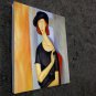 Rep. Amedeo Modigliani 16x20 in. stretched Oil Painting Canvas Art Wall Decor modern206