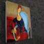 Rep. Amedeo Modigliani 16x20 in. stretched Oil Painting Canvas Art Wall Decor modern207