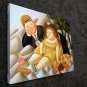 Rep. Fernando Botero 16x20 in. stretched Oil Painting Canvas Art Wall Decor modern38D