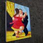Rep. Fernando Botero 16x20 in. stretched Oil Painting Canvas Art Wall Decor modern042