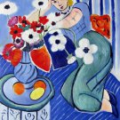 Rep. Henri Matisse 16x20 in. stretched Oil Painting Canvas Art Wall Decor modern112