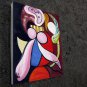 Rep. Pablo Picasso 16x20 in. stretched Oil Painting Canvas Art Wall Decor modern22D