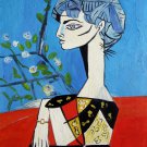 Rep. Pablo Picasso 16x20 in. stretched Oil Painting Canvas Art Wall Decor modern124