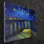 Rep. Vencent Van Gogh 16x20 in. stretched Oil Painting Canvas Art Wall Decor modern01D