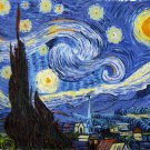 Rep. Vencent Van Gogh 16x20 in. stretched Oil Painting Canvas Art Wall Decor modern306