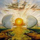 Rep. Vladimir Kush 16x20 in. stretched Oil Painting Canvas Art Wall Decor modern01D