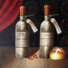 Wine 16x20 in. stretched Oil Painting Canvas Art Wall Decor modern506