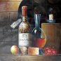 Wine 16x20 in. stretched Oil Painting Canvas Art Wall Decor modern512