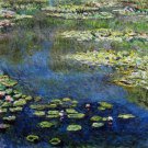Rep. Claude_Monet 16x16 in. stretched Oil Painting Canvas Art Wall Decor modern01D