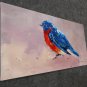 Snowscape 12x24 in. stretched Oil Painting Canvas Art Wall Decor modern201