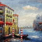 Venice 12x24 in. stretched Oil Painting Canvas Art Wall Decor modern421