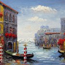 Venice 12x24 in. stretched Oil Painting Canvas Art Wall Decor modern427