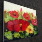 Red Flower 12x16 in. stretched Oil Painting Canvas Art Wall Decor modern003