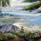 Country 12x16 in. stretched Oil Painting Canvas Art Wall Decor modern111