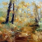 Country 12x16 in. stretched Oil Painting Canvas Art Wall Decor modern119