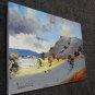 Mountain 12x16 in. stretched Oil Painting Canvas Art Wall Decor modern101
