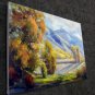 Mountain 12x16 in. stretched Oil Painting Canvas Art Wall Decor modern105