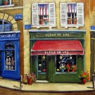 Shop Front 12x16 in. stretched Oil Painting Canvas Art Wall Decor modern007
