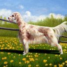 prtrait of pet dog 12x16 in. stretched Oil Painting Canvas Art Wall Decor modern010
