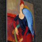 Rep. Amedeo Modigliani 12x16 in. stretched Oil Painting Canvas Art Wall Decor modern107