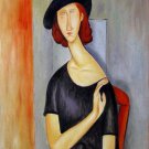 Rep. Amedeo Modigliani 12x16 in. stretched Oil Painting Canvas Art Wall Decor modern108