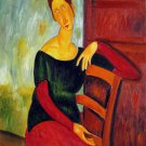 Rep. Amedeo Modigliani 12x16 in. stretched Oil Painting Canvas Art Wall Decor modern109 Rep. Amedeo Modigliani 12x16 in. stretched Oil Painting Canvas Art Wall Decor modern109