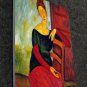 Rep. Amedeo Modigliani 12x16 in. stretched Oil Painting Canvas Art Wall Decor modern109