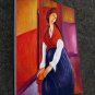 Rep. Amedeo Modigliani 12x16 in. stretched Oil Painting Canvas Art Wall Decor modern111
