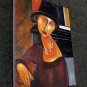 Rep. Amedeo Modigliani 12x16 in. stretched Oil Painting Canvas Art Wall Decor modern12D
