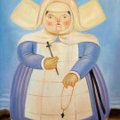 Rep. Fernando Botero 12x16 in. stretched Oil Painting Canvas Art Wall Decor modern16D