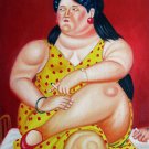 Rep. Fernando Botero 12x16 in. stretched Oil Painting Canvas Art Wall Decor modern18D Rep. Fernando Botero 12x16 in. stretched Oil Painting Canvas Art Wall Decor modern18D