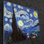 Rep. Vencent Van Gogh 12x16 in. stretched Oil Painting Canvas Art Wall Decor modern004