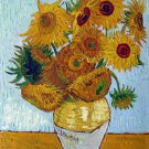 Rep. Vencent Van Gogh 12x16 in. stretched Oil Painting Canvas Art Wall Decor modern006