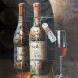 Wine 12x16 in. stretched Oil Painting Canvas Art Wall Decor modern331