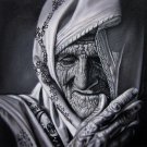 Portrait sample 12x12 in. stretched Oil Painting Canvas Art Wall Decor modern103