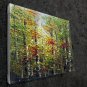 Trees 8x10 in. stretched Oil Painting Canvas Art Wall Decor modern203