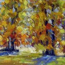 Trees 8x10 in. stretched Oil Painting Canvas Art Wall Decor modern205