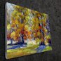 Trees 8x10 in. stretched Oil Painting Canvas Art Wall Decor modern205