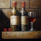 Wine 8x10 in. stretched Oil Painting Canvas Art Wall Decor modern237 Wine 8x10 in. stretched Oil Painting Canvas Art Wall Decor modern237
