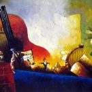 Abstract 36x48 in.  Oil Painting Canvas Art Wall Decor modern008