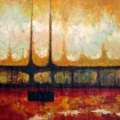 Abstract 36x48 in.  Oil Painting Canvas Art Wall Decor modern011