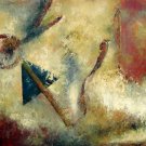 Abstract 36x48 in.  Oil Painting Canvas Art Wall Decor modern014