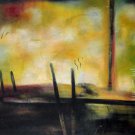 Abstract 36x48 in.  Oil Painting Canvas Art Wall Decor modern017