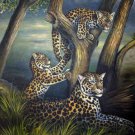 Leopard 36x48 in. Oil Painting Canvas Art Wall Decor modern302 Leopard 36x48 in. Oil Painting Canvas Art Wall Decor modern302