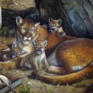 Lion 36x48 in.  Oil Painting Canvas Art Wall Decor modern301