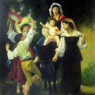 Classic Figure 36x48 in.  Oil Painting Canvas Art Wall Decor modern001
