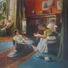 Classic Figure 36x48 in.  Oil Painting Canvas Art Wall Decor modern002