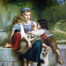 Classic Figure 36x48 in.  Oil Painting Canvas Art Wall Decor modern007