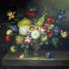 Classic flower 36x48 in.  Oil Painting Canvas Art Wall Decor modern009